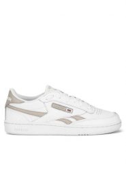 Reebok Sneakersy Club C Revenge 100208143 Biały. Białe obuwie sportowe damskie Reebok, ze skóry, bez zapięcia. Za 349.99 zł.