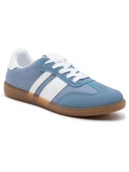 Foreverfolie Sneakersy w kolorze błękitno-białym rozmiar: 36. Niebieskie obuwie sportowe damskie Foreverfolie, bez zapięcia. Za 109.78 zł.