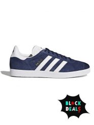 Adidas Skórzane sneakersy "Gazelle" w kolorze granatowo-białym rozmiar: 38 2/3. Białe obuwie sportowe damskie Adidas, z materiału, bez zapięcia. Za 375.96 zł.