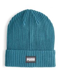 Puma Czapka beanie w kolorze turkusowym rozmiar: onesize. Niebieskie czapki damskie Puma, bez wzorów, prążkowane. Za 73.93 zł.
