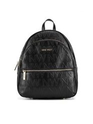 Nine West Plecak LX10046 Czarny. Czarne plecaki Nine West, bez wzorów, z tworzywa sztucznego. Za 299.99 zł.