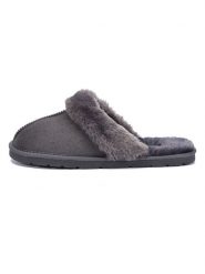 ISLAND BOOT Kapcie "Emesta" w kolorze ciemnoszarym rozmiar: 36. Czarne kapcie damskie Island Boot. Za 96.60 zł.