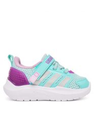 Adidas Sneakersy Lightorama Runner Shoes Infants KJ9720 Turkusowy. Niebieskie buty sportowe dziewczęce Adidas, z materiału, bez zapięcia. Za 219.99 zł.