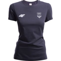 Koszulka damska Chorwacja Pyeongchang 2018 TSD750 - grafit. Bluzki damskie 4F. W wyprzedaży za 69.99 zł.