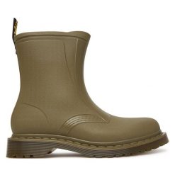 Kalosze Dr. Martens. Zielone kalosze damskie Dr Martens, bez wzorów. Za 679.99 zł.