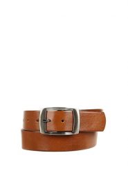 Wojas Skórzany pasek w kolorze brązowym rozmiar: 90. Brązowe paski damskie Wojas, bez wzorów, z materiału. Za 64.99 zł.