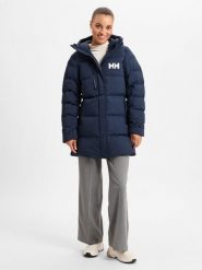 Helly Hansen Pikowany płaszcz - Adore Kobiety niebieski, L. Niebieskie płaszcze damskie Helly Hansen, l, bez wzorów, z syntetyku, bez kaptura. Za 749.95 zł.