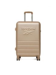 Reebok Walizka średnia CEOWB-RBK-WAL-011-CCC-M Beżowy. Brązowe walizki Reebok, bez wzorów, z tworzywa sztucznego, średnie. Za 269.99 zł.