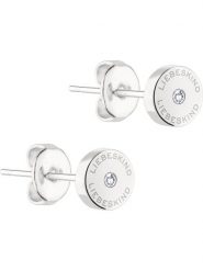 Liebeskind Kolczyki-wkrętki z cyrkoniami rozmiar: onesize. Szare kolczyki damskie Liebeskind, z cyrkonią, ze stali. Za 145.26 zł.