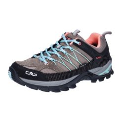 Buty damskie trekkingowe CMP Rigel wodoodporne. Brązowe obuwie trekkingowe damskie CMP, z meshu, bez zapięcia. Za 429.99 zł.