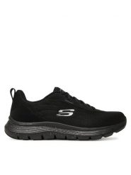 Skechers Sneakersy Flex Appeal 5.0-Fresh Trek 150213/BBK Czarny. Czarne obuwie sportowe damskie Skechers, z materiału, bez zapięcia. Za 319.99 zł.