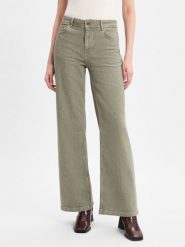 MOS MOSH Dżinsy bootcut - MMDARA Kobiety Bawełna zielony, 28. Zielone jeansy damskie Mos Mosh, z podwyższonym stanem. Za 549.95 zł.