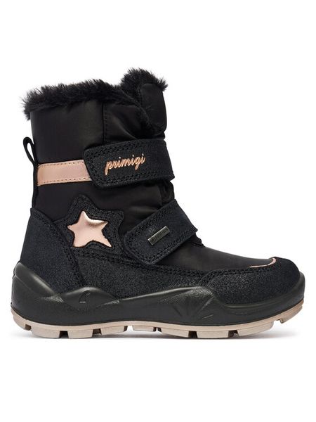Primigi Śniegowce GORE-TEX 2379100 M Czarny. Czarne kozaki dziewczęce Primigi, bez wzorów, z gore-texu, bez obcasa, bez zapięcia. Za 399.99 zł.