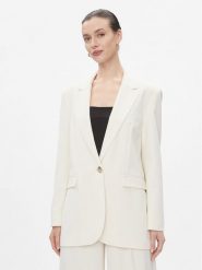 MAX&Co. Marynarka Insegna Biały Regular Fit. Białe marynarki i żakiety damskie MAX&Co., bez wzorów, z syntetyku. Za 639.99 zł.