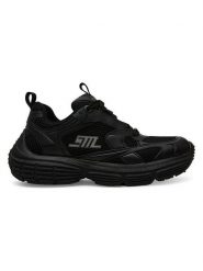 Steve Madden Sneakersy w kolorze czarnym rozmiar: 40. Czarne obuwie sportowe damskie Steve Madden, bez zapięcia. Za 249.76 zł.