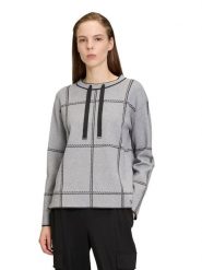 Betty Barclay Sweter w kolorze szarym rozmiar: 42. Szare swetry klasyczne damskie Betty Barclay, ze splotem, bez kołnierzyka. Za 130.99 zł.