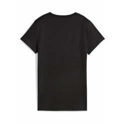 Damska koszulka ESS ELEVATED PUMA Black. Czarne bluzki damskie Puma, m, z aplikacjami, bez kołnierzyka, bez ramiączek. W wyprzedaży za 89.00 zł.