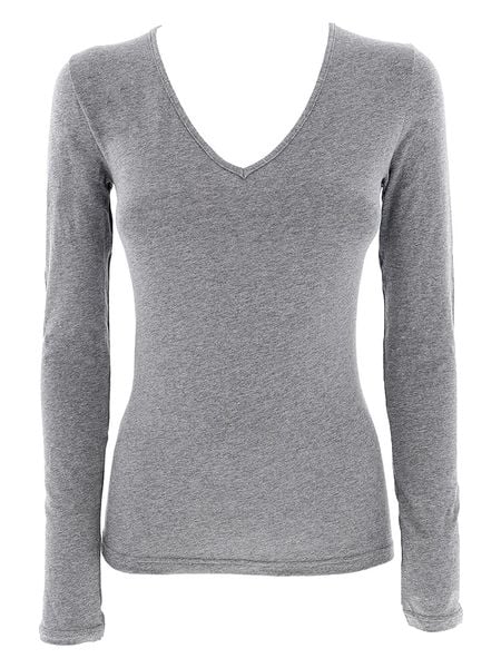 COTONELLA Koszulka w kolorze szarym rozmiar: S. Szare koszulki damskie Cotonella, s, bez wzorów, bez kołnierzyka, bez ramiączek. Za 43.57 zł.