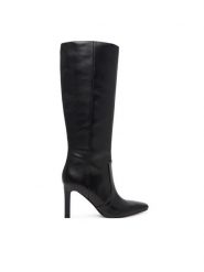 Guess Kozaki FLFHAR LEA11 Czarny. Czarne kozaki damskie Guess, bez obcasa, na słupku, bez zapięcia. Za 1,059.00 zł.