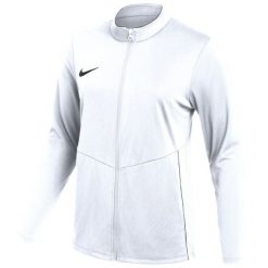 Bluza damska Nike Dri-Fit Park 26. Białe bluzy damskie Nike, bez wzorów, z materiału, bez kaptura. Za 121.99 zł.