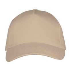 Czapka Z Daszkiem Z 5 Panelami Long Beach. Brązowe czapki z daszkiem damskie SOL'S, bez wzorów. Za 29.99 zł.
