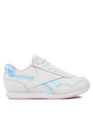 Reebok Sneakersy Royal Classic Jog 3 HP6803 Biały. Białe buty sportowe dziewczęce Reebok, ze skóry, bez zapięcia. Za 119.99 zł.