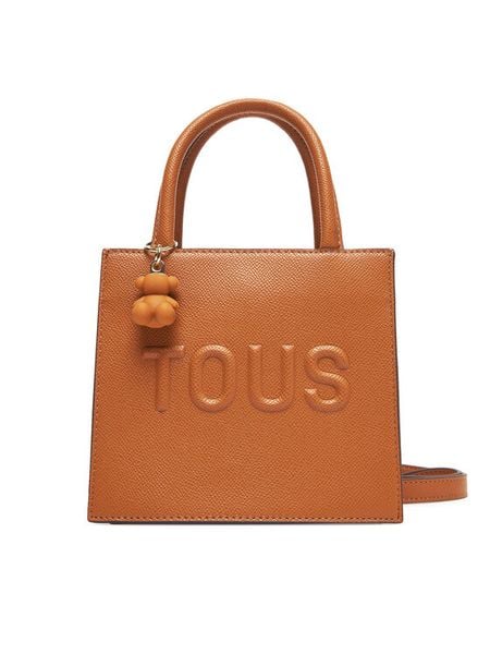 TOUS Torebka Brenda 2002106646 Brązowy. Brązowe torebki klasyczne damskie tous, ze skóry, bez dodatków. Za 329.99 zł.
