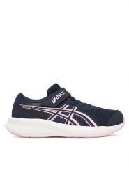 Asics Buty do biegania Patriot 14 Ps 1014A391 Granatowy. Niebieskie buty sportowe dziewczęce Asics, z meshu, bez zapięcia. Za 229.99 zł.