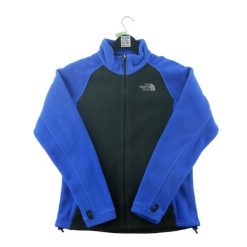 Second life - Kurtka polarowa damska z wysokim kołnierzem - Stan bardzo dobry. Niebieskie kurtki damskie The North Face, s, bez wzorów, z materiału, bez kaptura. Za 190.96 zł.