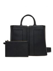 Elisabetta Franchi Torebka BS-07A-51E2-V500 Czarny. Czarne torebki klasyczne damskie Elisabetta Franchi, ze skóry, bez dodatków. Za 1,339.00 zł.