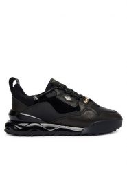 REPLAY Sneakersy Field W GWS9H .000.C0013L Czarny. Czarne obuwie sportowe damskie Replay, ze skóry, bez zapięcia. Za 499.99 zł.