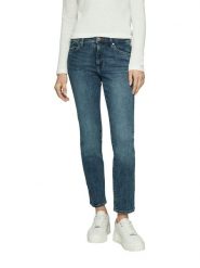 S.Oliver Dżinsy - Slim fit - w kolorze niebieskim rozmiar: 34/L30. Niebieskie jeansy damskie S.Oliver, bez wzorów, z materiału. Za 159.95 zł.