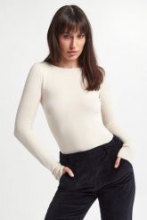 Sweter jedwabny Molina WEEKEND MAX MARA. Swetry klasyczne damskie Weekend Max Mara, l, z jedwabiu, bez kołnierzyka. W wyprzedaży za 650.30 zł.
