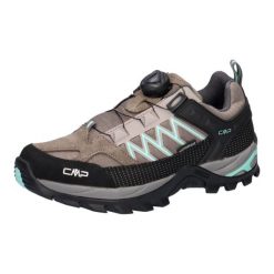 Buty trekkingowe damskie CMP Rigel Low Fitgo Wp. Brązowe obuwie trekkingowe damskie CMP, z materiału, bez zapięcia. Za 448.00 zł.