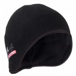 Czapka Karlslund Frosti. Czarne czapki damskie KARLSLUND, bez wzorów. Za 182.00 zł.