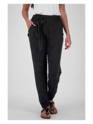 Alife and kickin Spodnie "AliceAK" w kolorze czarnym rozmiar: S. Czarne spodnie materiałowe damskie Alife and Kickin, bez wzorów, z materiału. Za 105.45 zł.