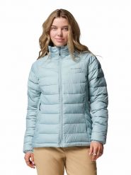 Columbia Kurtka pikowana "Powder Lite II" w kolorze błękitnym rozmiar: XS. Niebieskie kurtki damskie Columbia, xs, bez wzorów, bez kaptura. Za 344.95 zł.
