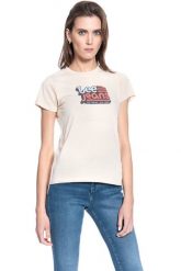 DAMSKI T-SHIRT LEE CREW NECK TEE BLEACHED SAND L41LYGOC 112109072. T-shirty damskie Lee, l, bez wzorów, bez kołnierzyka. Za 69.99 zł.
