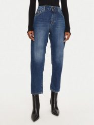 Babylon Jeansy EBJR06 Granatowy Regular Fit. Niebieskie jeansy damskie Babylon. Za 549.99 zł.