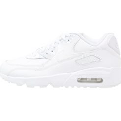 Nike Sportswear AIR MAX 90 Tenisówki i Trampki white. Białe buty sportowe dziewczęce Nike Sportswear, z gumy. W wyprzedaży za 404.10 zł.
