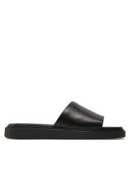 Vagabond Klapki Connie 5757-201-20 Czarny. Czarne klapki damskie Vagabond Shoemakers, bez wzorów, ze skóry, bez obcasa, bez zapięcia. Za 279.99 zł.