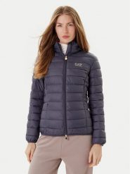 EA7 Emporio Armani Kurtka przejściowa 7W000088 AF12477 U8115 Szary Regular Fit. Szare kurtki damskie EA7 Emporio Armani, xxs, bez wzorów, z syntetyku, bez kaptura. Za 589.99 zł.
