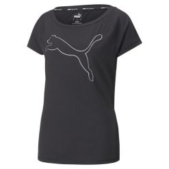 Koszulka fitness damska PUMA Train Favorite Jersey Cat. Białe bluzki damskie Puma, xs, bez wzorów, z jersey, bez kołnierzyka, bez ramiączek. Za 69.99 zł.