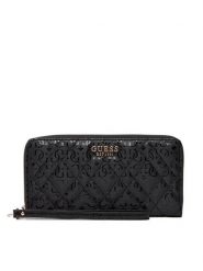 Guess Portfel Isemay SlgSWGG96 28146 Czarny. Czarne portfele damskie Guess, z aplikacjami, ze skóry. Za 299.99 zł.