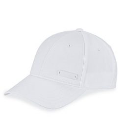 Czapka z daszkiem adidas. Białe czapki z daszkiem damskie Adidas, bez wzorów. Za 69.99 zł.