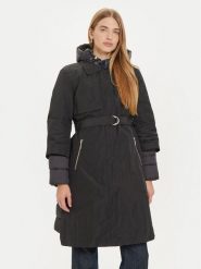 Liu Jo Sport Płaszcz przejściowy TF4126 T2600 Czarny Regular Fit. Czarne płaszcze damskie Liu Jo Sport, xl, bez wzorów, z syntetyku, bez kaptura. Za 1,259.00 zł.