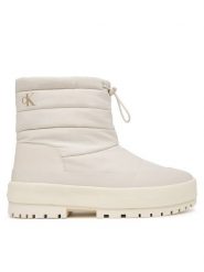Calvin Klein Śniegowce Vulc Flatform Snowboot Nyl HW0HW03245 Kremowy. Białe śniegowce damskie Calvin Klein, z materiału. Za 489.99 zł.