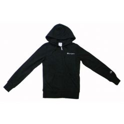 Bluza damska Champion Full Zip Hoodie Sweatshirt 118099. Czarne bluzy damskie Champion, xs, bez wzorów, bez kaptura. Za 219.00 zł.