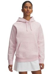 Under Armour Bluza polarowa w kolorze jasnoróżowym rozmiar: L. Różowe bluzy damskie Under Armour, l, bez wzorów, z polaru, bez kaptura. Za 152.62 zł.