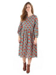 Isla Bonita by SIGRIS Sukienka w kolorze turkusowo-czerwonym rozmiar: XL. Czerwone sukienki damskie Isla Bonita by SIGRIS, bez wzorów, z bawełny, bez ramiączek. Za 185.76 zł.
